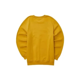 Suéter casual con gráfico «Amarillo Blanco»