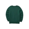 Suéter casual con gráfico «Green White»