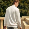 Suéter casual de cuello redondo «Blanco»