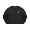 Suéter casual de cuello redondo «Negro Rojo»