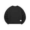 Suéter casual de cuello redondo «Negro Rojo»
