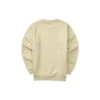Suéter casual de manga larga con logo estampado «Beige»
