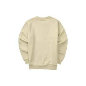 Suéter casual de manga larga con logo estampado «Beige»