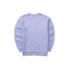 Suéter casual de manga larga con logo estampado «Morado Negro»