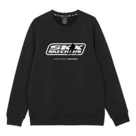 Suéter de cuello redondo con estampado SKX «Black White»
