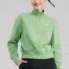 Suéter de cuello redondo con logo impreso «Verde»