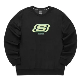Suéter de marca de la serie Casual Colorida «Negro Verde»