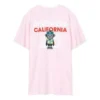 Unisex de punto estampado rosa
