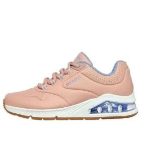 Uno 2-2nd Best Zapatilla deportiva casual de caña baja rosa