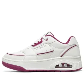 Uno Court – Zapatos de estilo Court «Blanco Rojo»