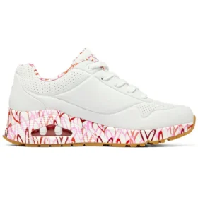 Uno Loving Love x James Goldcrown «Blanco, rojo y rosa»
