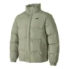 Waterproof jacket with printed letters «Olive Green»