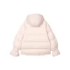 WMNS) Chaqueta de plumón con capucha y cremallera de manga larga Skechers «Rosa»
