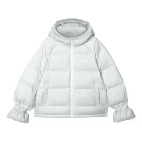 WMNS) Chaqueta de plumón con capucha y cremallera Skechers de manga larga «Blanca» WMNS) Chaqueta de plumón con capucha y cremallera Skechers de manga larga «Blanca»