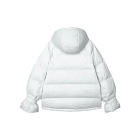 WMNS) Chaqueta de plumón con capucha y cremallera Skechers de manga larga «Blanca» WMNS) Chaqueta de plumón con capucha y cremallera Skechers de manga larga «Blanca»