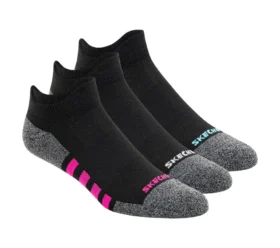 Work: Calcetines de talón bajo con lengüeta – Paquete de 3