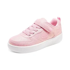Zapatilla Sport Court «Rosa Blanco»