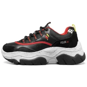 Zapatillas Amp”D x Felix Negro/Rojo
