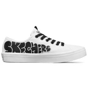 Zapatillas bajas Jeremyville x Skechers V”Lites Blanco/Negro