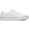 Zapatillas de caña baja con suela de copa, color blanco