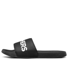 Zapatillas de casa ligeras y cómodas para exteriores Side Lines, color negro