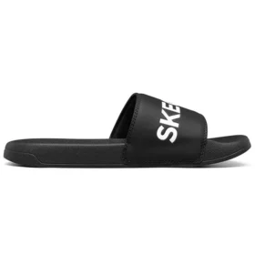 Zapatillas de casa ligeras y cómodas para exteriores Side Lines, color negro