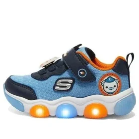 Zapatillas de correr «Azul claro, azul marino, naranja»