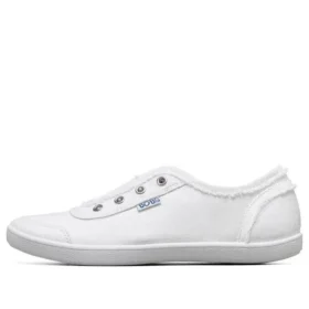 Zapatillas de lona casuales Bob’s B, blancas