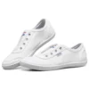 Zapatillas de lona casuales Bob’s B, blancas