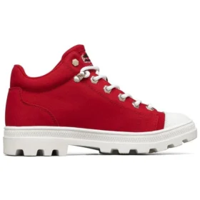 Zapatillas de lona de caña alta Jeremy Ville x Skechers Roadies Rojo/Blanco Zapatillas de lona de caña alta Jeremy Ville x Skechers Roadies Rojo/Blanco