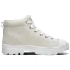 Zapatillas de lona de caña alta Roadies, color blanco
