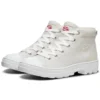 Zapatillas de lona de caña alta Roadies, color blanco
