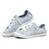 Zapatillas de lona de caña baja Beach Bingo Azul/Blanco