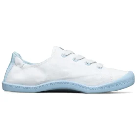 Zapatillas de lona de caña baja Beach Bingo My Emperor Sleeps All Night, blanco/azul Zapatillas de lona de caña baja Beach Bingo My Emperor Sleeps All Night, blanco/azul