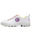Zapatillas de lona de caña baja Jeremyville x Skechers Roadies, blancas