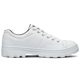 Zapatillas de lona de caña baja Roadies Blanco Zapatillas de lona de caña baja Roadies Blanco