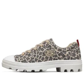 Zapatillas de lona de caña baja Roadies Leopardo/Gris