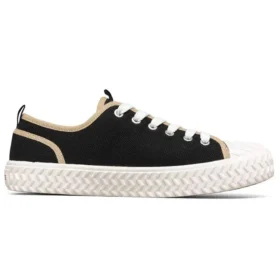 Zapatillas de lona de caña baja Street Trax, negras Zapatillas de lona de caña baja Street Trax, negras