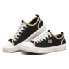 Zapatillas de lona de caña baja Street Trax, negras
