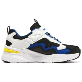 Zapatillas deportivas cómodas «Negro Blanco Azul»