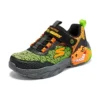 Zapatillas Dino-Lights «Verde Naranja Negro»