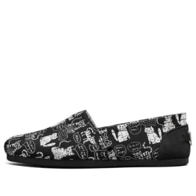 Zapatillas sin cordones Bob’s Plush Negro/Blanco