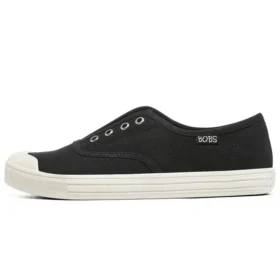 Zapatillas sin cordones de caña baja Bobs B Cool Negro/Blanco