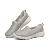 Zapatillas sin cordones Go Walk Joy Gris/Castaño