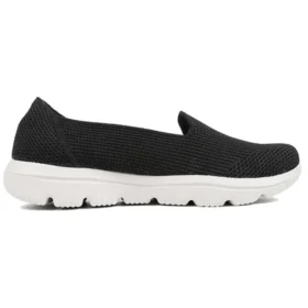 Zapatillas sin cordones «Negro-Blanco»