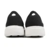 Zapatillas sin cordones «Negro-Blanco»