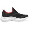 Zapatillas sin cordones «Negro Rojo»