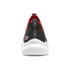 Zapatillas sin cordones «Negro Rojo»