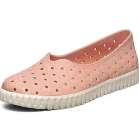 Zapatillas sin cordones transpirables Rosa