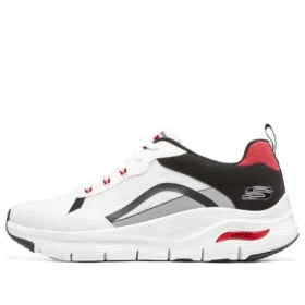 Zapatos Arch Fit «Blanco Rojo Negro»